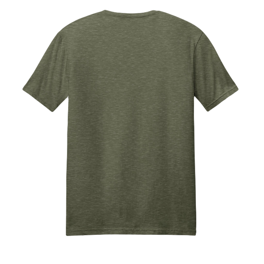 Heathered Olive - DM108 - BACK