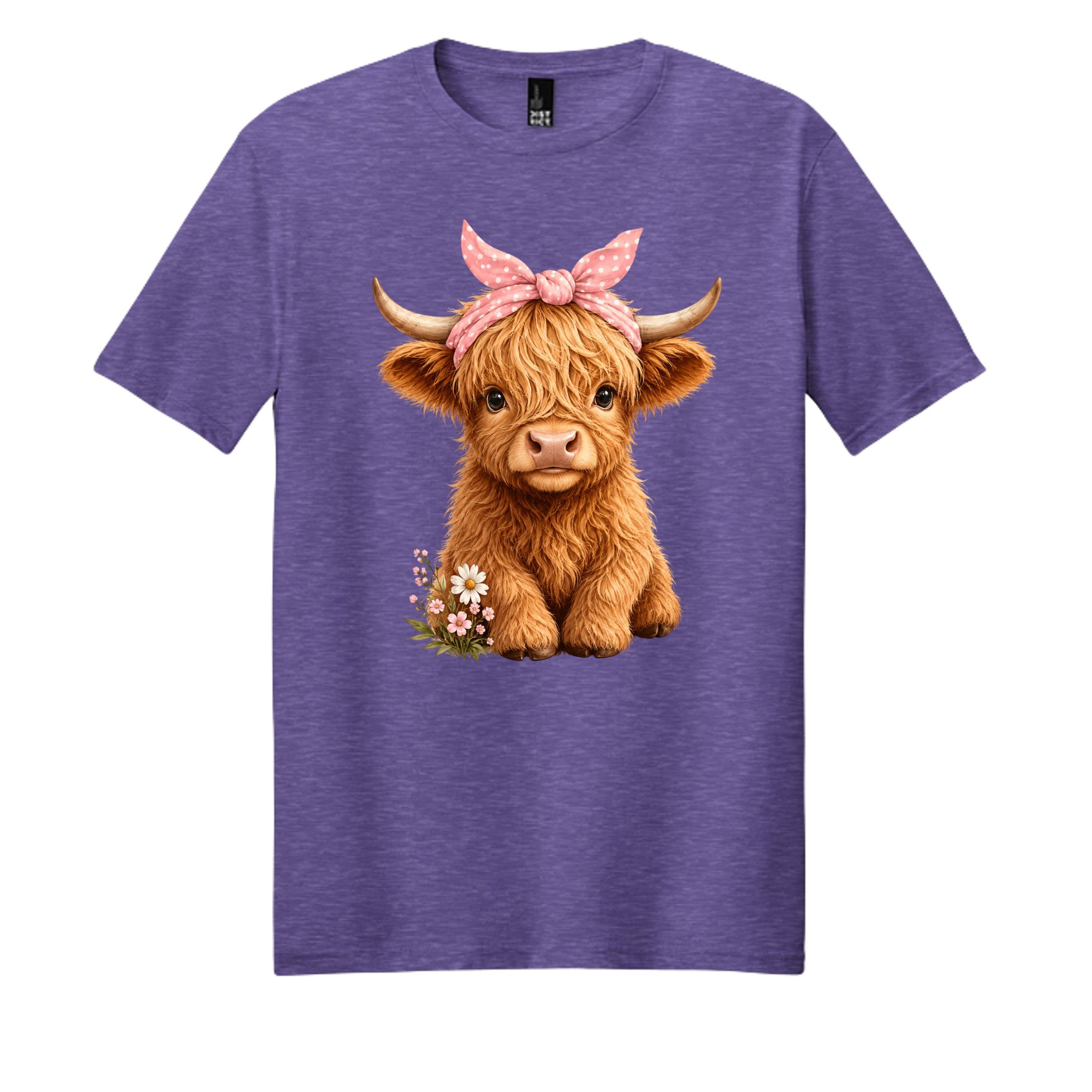 Electric Purple Heather - DM108 - FRONT